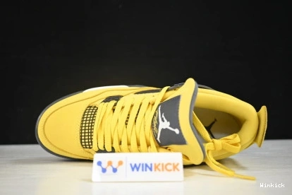 4 JORDAN RETRO LS AIR 314254-702 "LIGHTNING" 0826